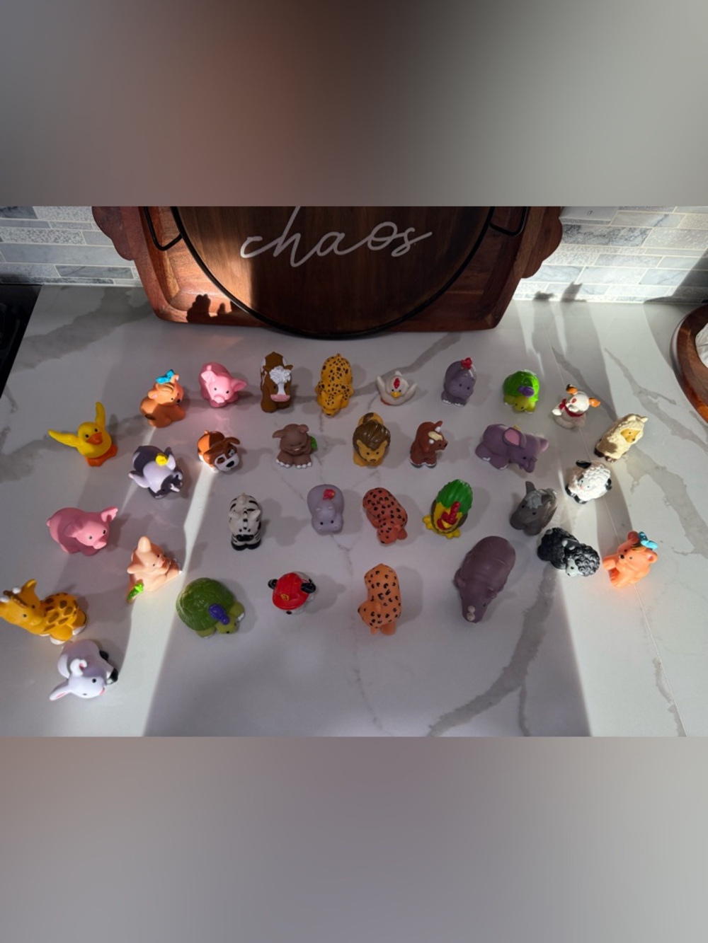 Fisher Price Little People Animal Lot- Multicolor-32 Animals